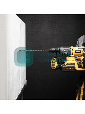 Бур по бетону Denzel двойная спираль, Cobalt W-tip, 10x310 мм, SDS PLUS