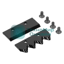 Нож шнека для грунта Denzel ER-200, диаметр 200 мм, комплект 2 шт