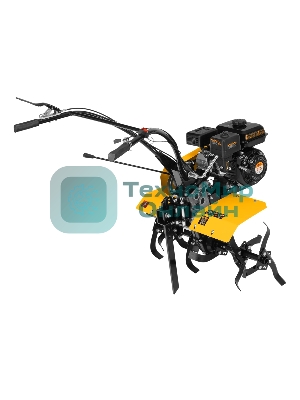 Мотоблок Denzel DPT-170 7 л.с., ремен.сцеп, шир 85 см, глуб 35 см, фрез 3х3, ШОМ, скор 2В/1Н, кол 8