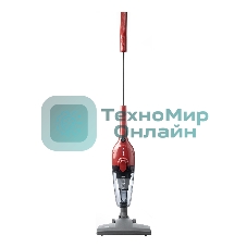 Пылесос вертикальный Centek CT-2565 красный, питание от сети, 200 Вт, уборка сухая, пылесборник 1.2 л