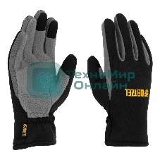 Перчатки универсальные Denzel 68088 искусственный мех, работа с сенсорным экраном, размер 10