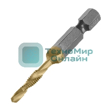 Сверло-метчик Denzel М4 х 0,7 мм, Р6М5