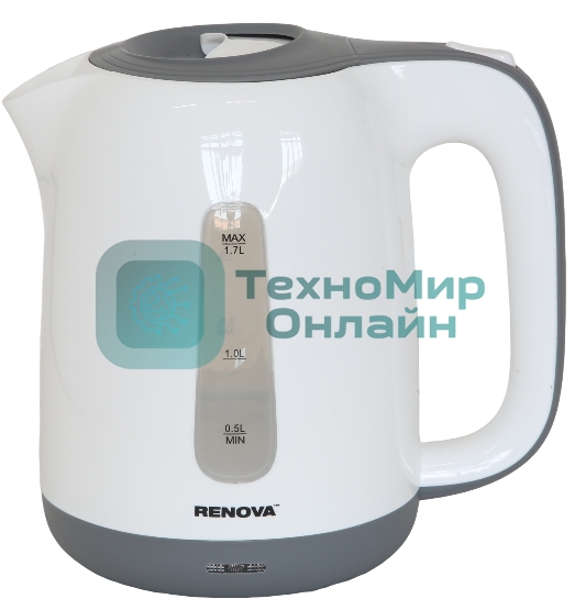 Чайник электрический Renova KT17P-01W Пластик