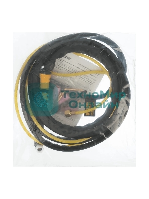 Горелка сварочная Denzel TIG WP17V, прямое подключение к баллону, 4 метра