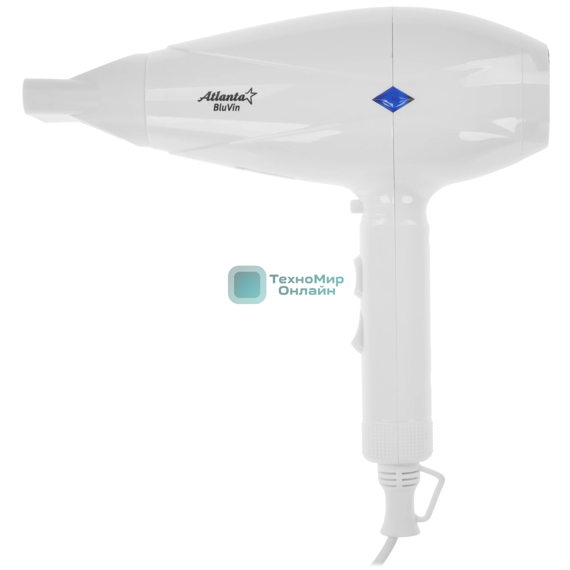 Фен Atlanta ATH-6787 белый, 2000 Вт