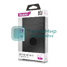 Чехол-книжка универсальный для смартфонов OLMIO р.L, 5.5