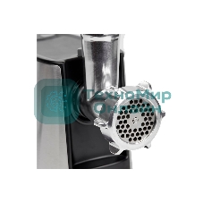 Мясорубка электрическая Centek CT-1617 серый, 2000 Вт, 2.0 кг/мин, реверс, защита от перегрузки, металлический лоток, насадки - 4