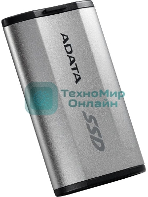 Внешний SSD ADATA SD810, 4Tb, USB 3.2 Gen 2x2 Type-C, R/W 2000/2000, серебристый