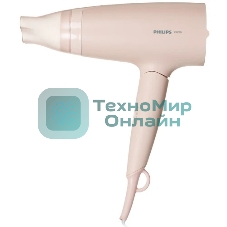 Набор для укладки волос Фен Philips BHP398/00 розовый, 1600 Вт, компактный + выпрямитель