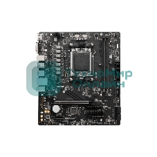 Материнская плата MSI PRO B650M-B, AM5, AMD B650, 2xDDR5, 4xSATA, 1xM.2, 1xPCI-E 4.0 x16, 1xPCI-E 4.0 x1, 1xHDMI, 1xVGA, 1x2.5Gb LAN, 2xUSB 2.0, 4xUSB 3.2 Gen 1, 3x3.5 мм, 7.1, Micro-ATX