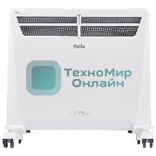 Комплект Ballu Transformer с блоком управления и шасси BEC/EVU-1000-4I белый, 1000 Вт, 15 м2, дисплей, термостат, WiFi