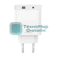 Сетевое зарядное устройство CUKTECH A19 EU 30W Wall Charger (Type-A+Type-C)