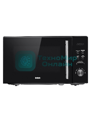 Микроволновая печь BBK 20MWS-722T/B-M/RU черный, 20 л, 700 Вт, переключатели - тактовый/сенсор