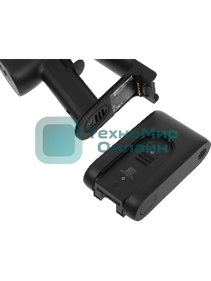 Пылесос вертикальный Dreame Cordless Vacuum Cleaner R10 Pro черный, питание от аккумулятора, 150 Вт, уборка сухая, пылесборник 0.6 л