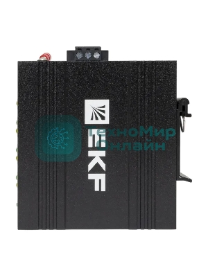 Коммутатор неуправляемый промышленный U-8T 8 портов 10/100Base-T(X) RJ45 монтаж на DIN-рейку TSX EKF TSX-U-8T