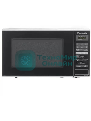 Микроволновая печь Panasonic NN-GT264MZPE серебристый/черный, 20 л, 800 Вт, переключатели - сенсор