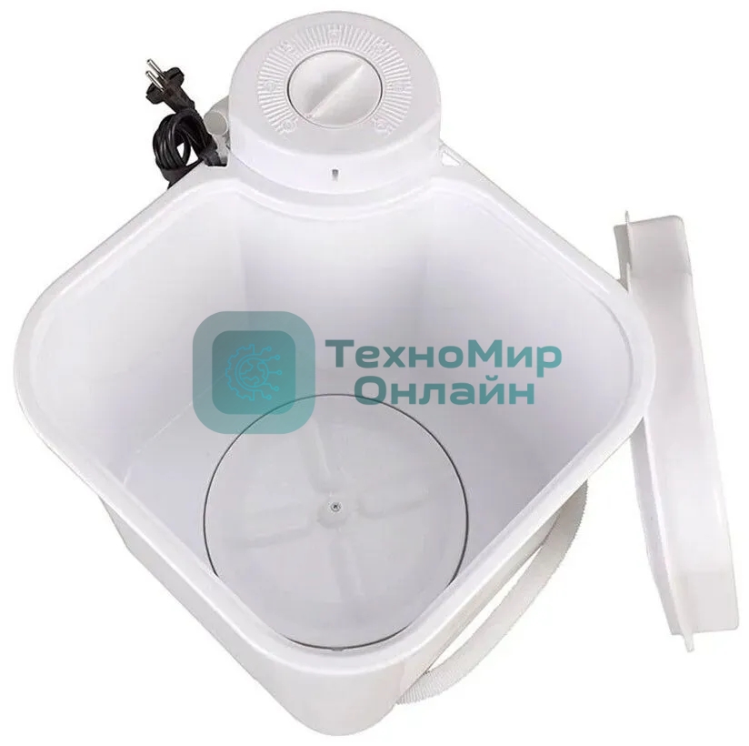 Стиральная машина Ока-50М (930018-5) белая/голубая, загрузка фронтальная 2,5 кг, 0 об/мин., класс: A