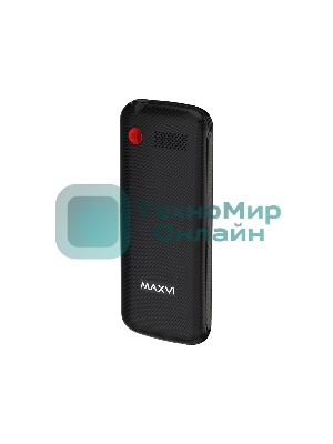 Мобильный телефон Maxvi RT-04 + док-станция, черный