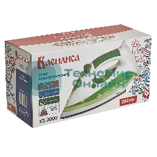 Утюг ВАСИЛИСА У2-2000 белый с зеленым