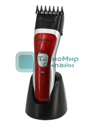 Машинка для стрижки Atlanta ATH-6909 (красный) аккумуляторная