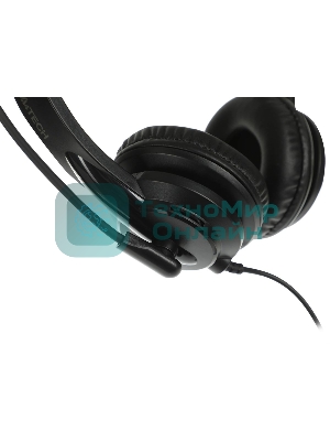 Гарнитура A4Tech HU-10 чёрный, проводная