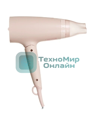 Набор для укладки волос Фен Philips BHP398/00 розовый, 1600 Вт, компактный + выпрямитель