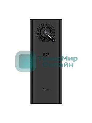Мобильный телефон BQ 1858 Barrel черный/серебристый