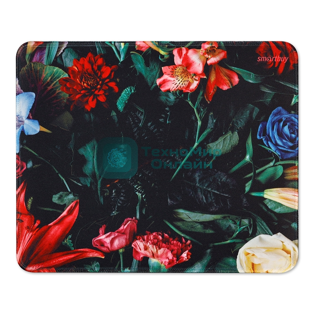 Коврик для мыши Smartbuy (SBMP-102-FL) Flowers S-size