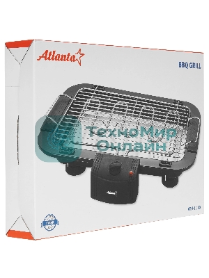 Гриль электрический Atlanta ATH-1110 черный