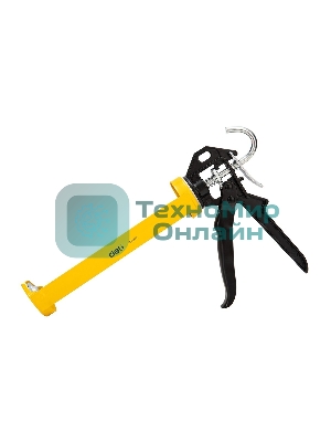 Пистолет для герметика Deli DL2370 Размер: 9 дюймов/230 мм. Сталь А3 + алюминий. Угол поворота 360.