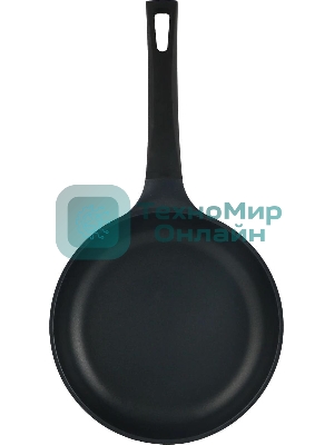 Сковорода Rondell Baselard RDA-2003 круглая 26 см, покрытие: Xylan Plus ручка несъемная (без крышки) темно-серый