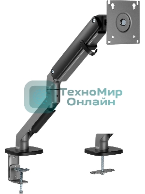 Кронштейн для мониторов Ultramounts UM734BL серый/черный 17