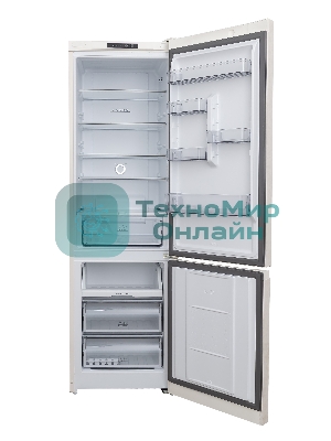 Холодильник Hotpoint HT 5200 C AB мраморный двухкамерный 240/83л морозилка снизу, No Frost