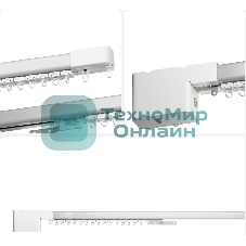 Умный карниз для штор Яндекс, длина 1,8-3 м, работает с Алисой, Zigbee, YNDX-00591