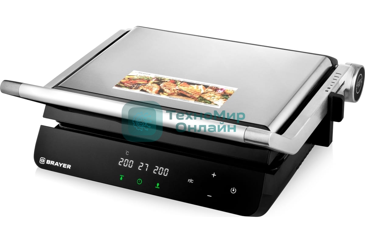 Гриль-пресс электрический BRAYER BR2008