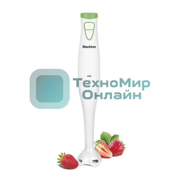 Блендер погружной Blackton Bt HB400P White-Green. 400 Вт, Турборежим