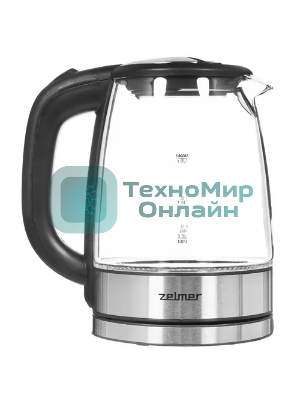 Чайник электрический Zelmer ZCK8024 GLASS/INOX
