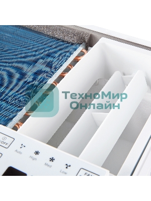 Кондиционер оконный Ballu BWC-09 AC 9000 BTU, 24 м², 49 дБ, охлаждение, осушение, белый