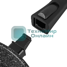 Сковорода Maunfeld HALDIS MF24HLD01RH из литого алюминия со съемной ручкой, 24 см