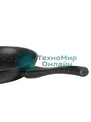 Сковорода Lara LR01-45-26 CARBON 26 см, 3-слойное покрытие 