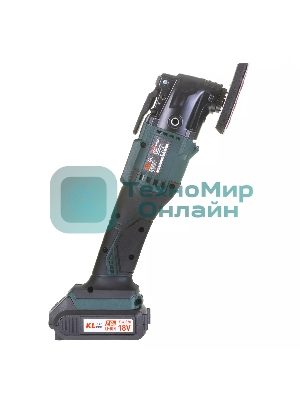 Многофункциональный инструмент аккумуляторный KLPRO KLMT18B-20 (18В, Li-ion-2шт, 2.0А·ч, 5000-19000 кол/мин З/У,в кейсе)