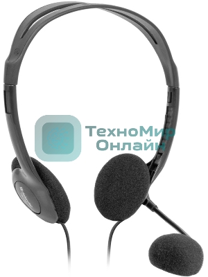 Гарнитура Defender HN-102 чёрный, проводная