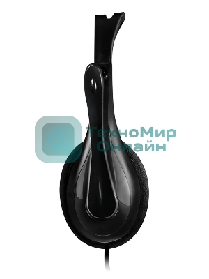 Гарнитура A4Tech HU-9 чёрный, проводная