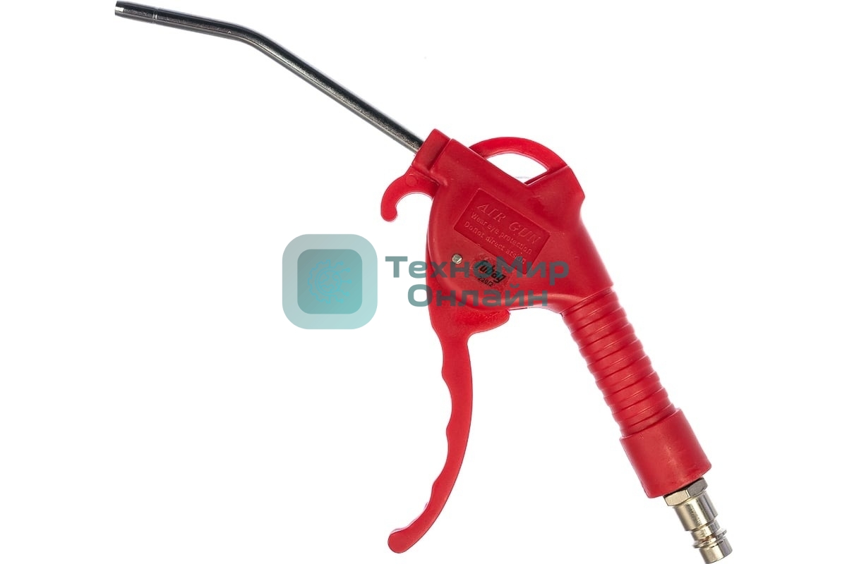 Пневматическое оборудование Fubag Пневмопистолет продувочный с регулятором воздушного потока (220л/мин 2-8 бар) блистер 110110