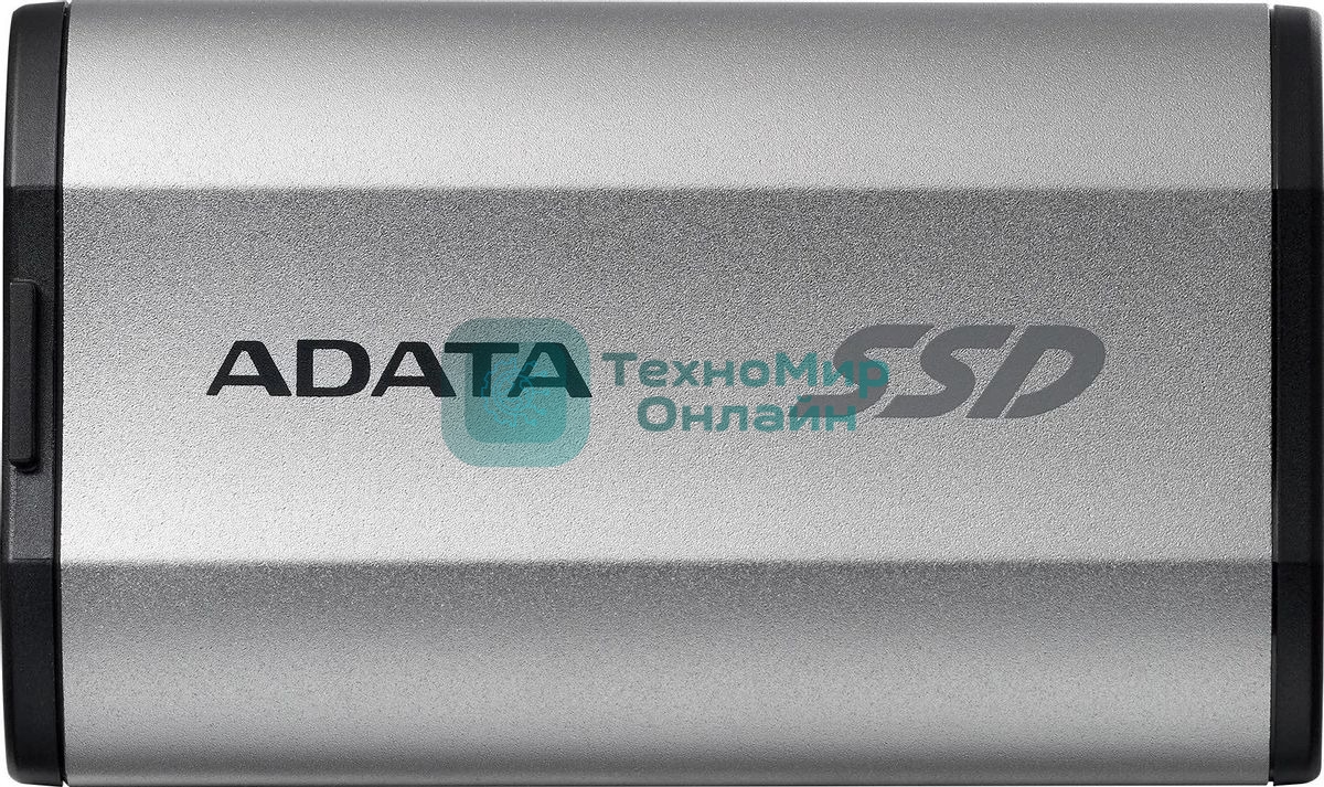 Внешний SSD ADATA SD810, 4Tb, USB 3.2 Gen 2x2 Type-C, R/W 2000/2000, серебристый