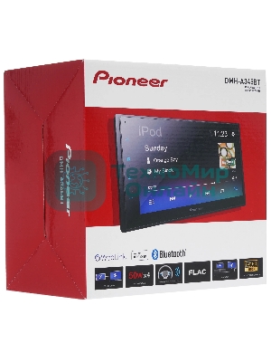 Автомагнитола Pioneer DMH-A345BT, 2 DIN, 6.8