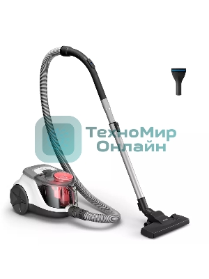 Пылесос Philips XB2042/01 белый/персиковый, 360/1800 Вт, уборка сухая, пылесборник контейнер 1.3 л