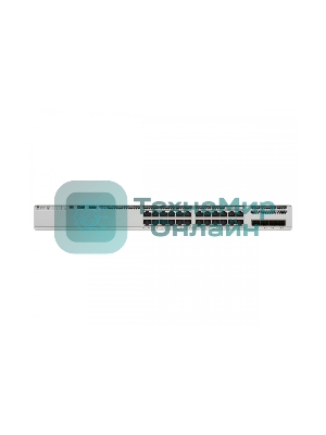 Коммутатор Catalyst 9200 24-port PoE+, Network Advantage