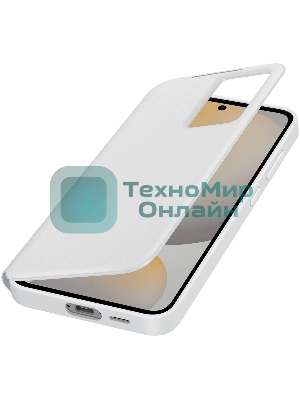 Чехол (флип-кейс) Samsung для Samsung Galaxy S24 FE Wallet Case белый (EF-ZS721CWEGRU)