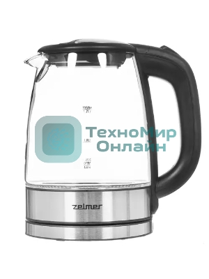 Чайник электрический Zelmer ZCK8024 GLASS/INOX